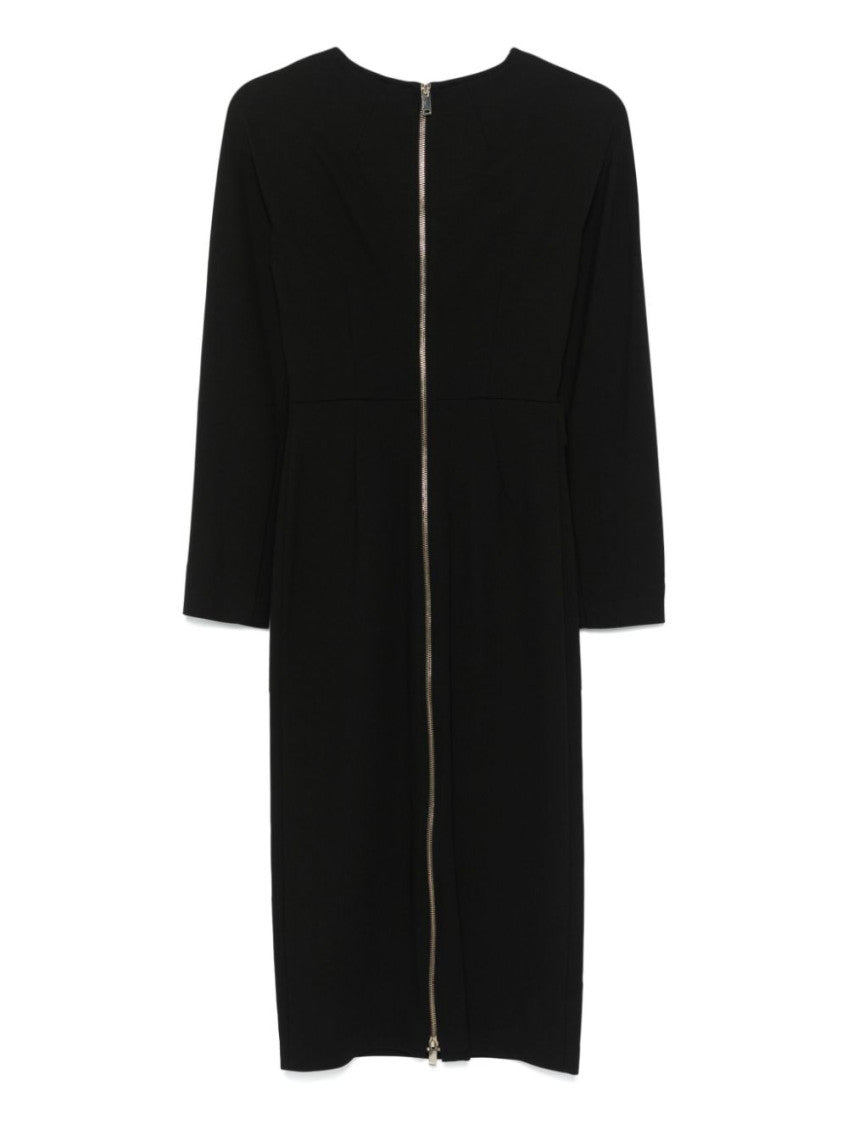 Black Nina midi dress 2
