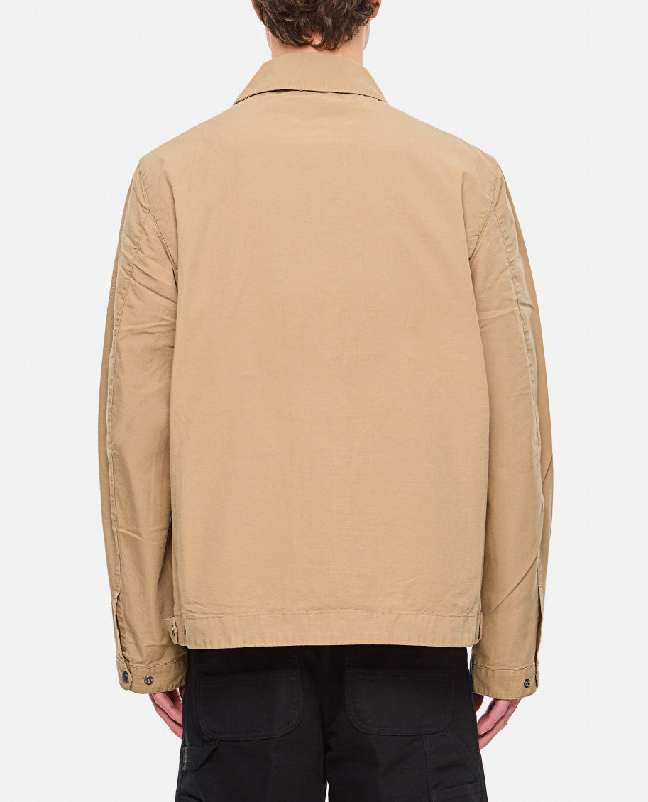 Beige Workers Casual Jacket 3