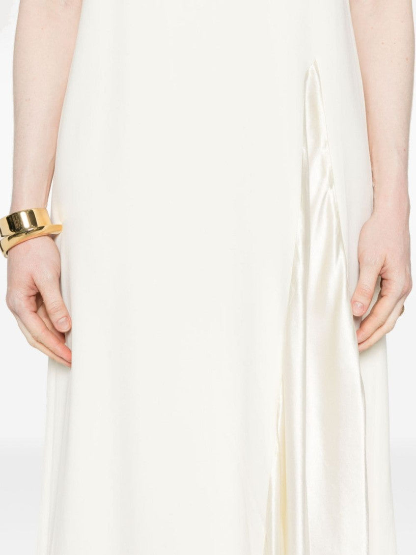 White Sleeveless Midi Dress 3