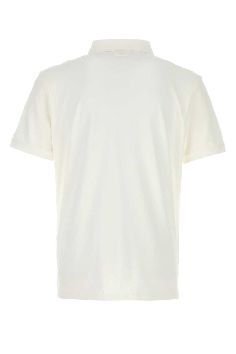 White Logo Polo 2