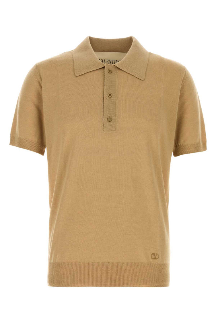 Light Brown Wool Polo 1
