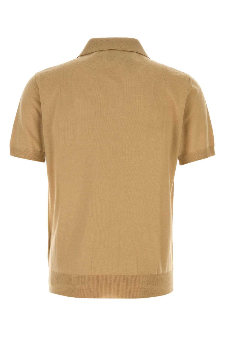 Light Brown Wool Polo 2