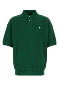 Dark Green Piquet Oversize Polo 1