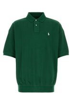 Dark Green Piquet Oversize Polo 1