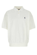 White Piquet Oversize Polo 1