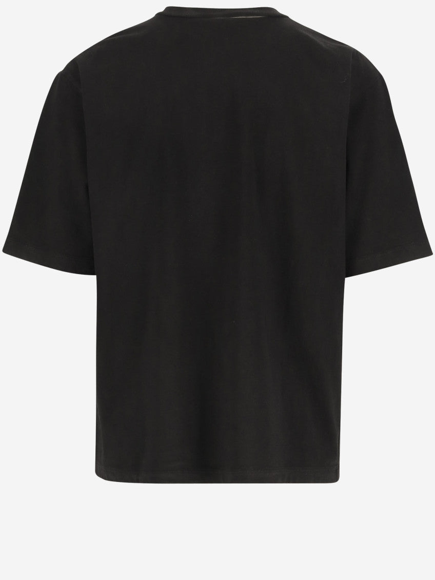 Black Crewneck Logo Print T-Shirt 2