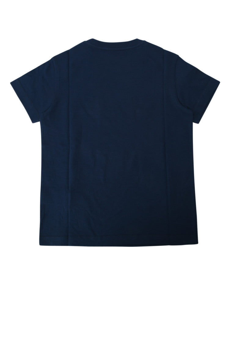 Kids Navy Blue Logo T-Shirt 2