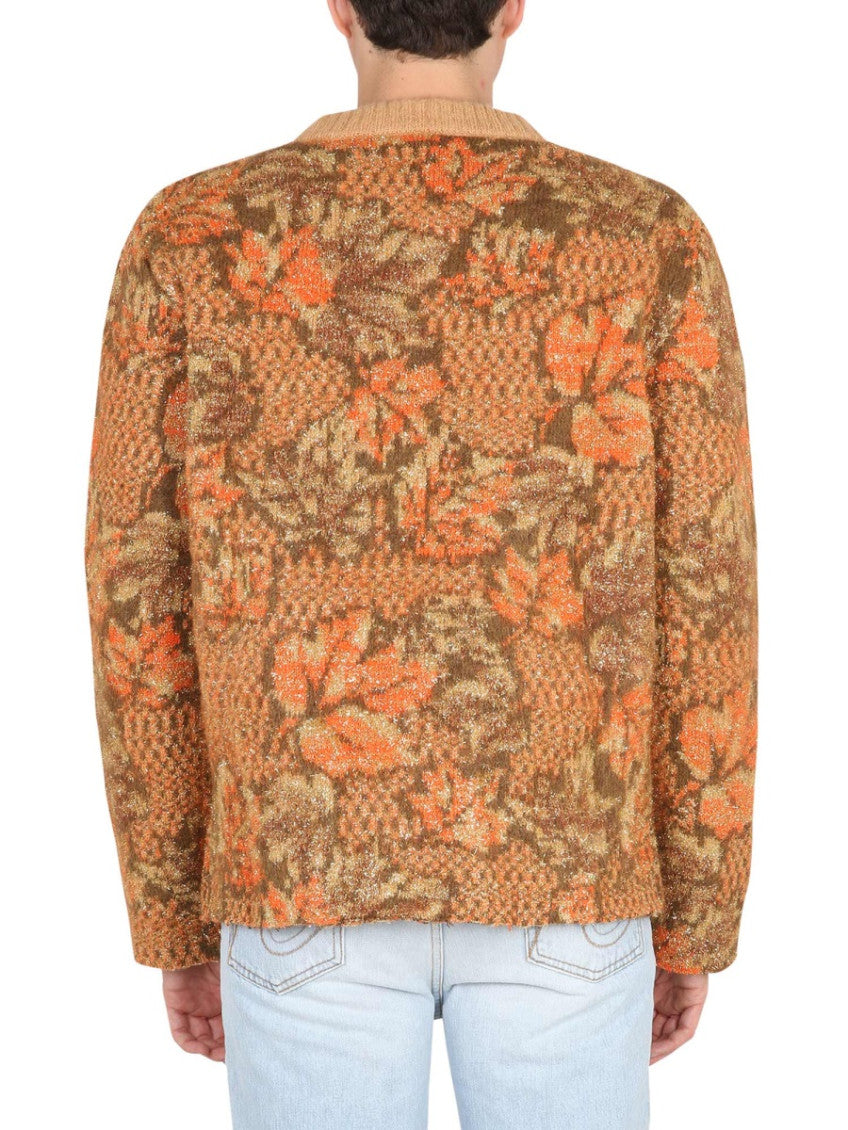 Brown Crew Neck Sweater 3