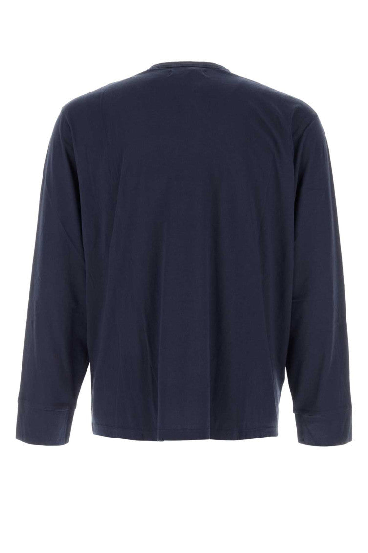 Navy Blue Crew Neck T-Shirt 2