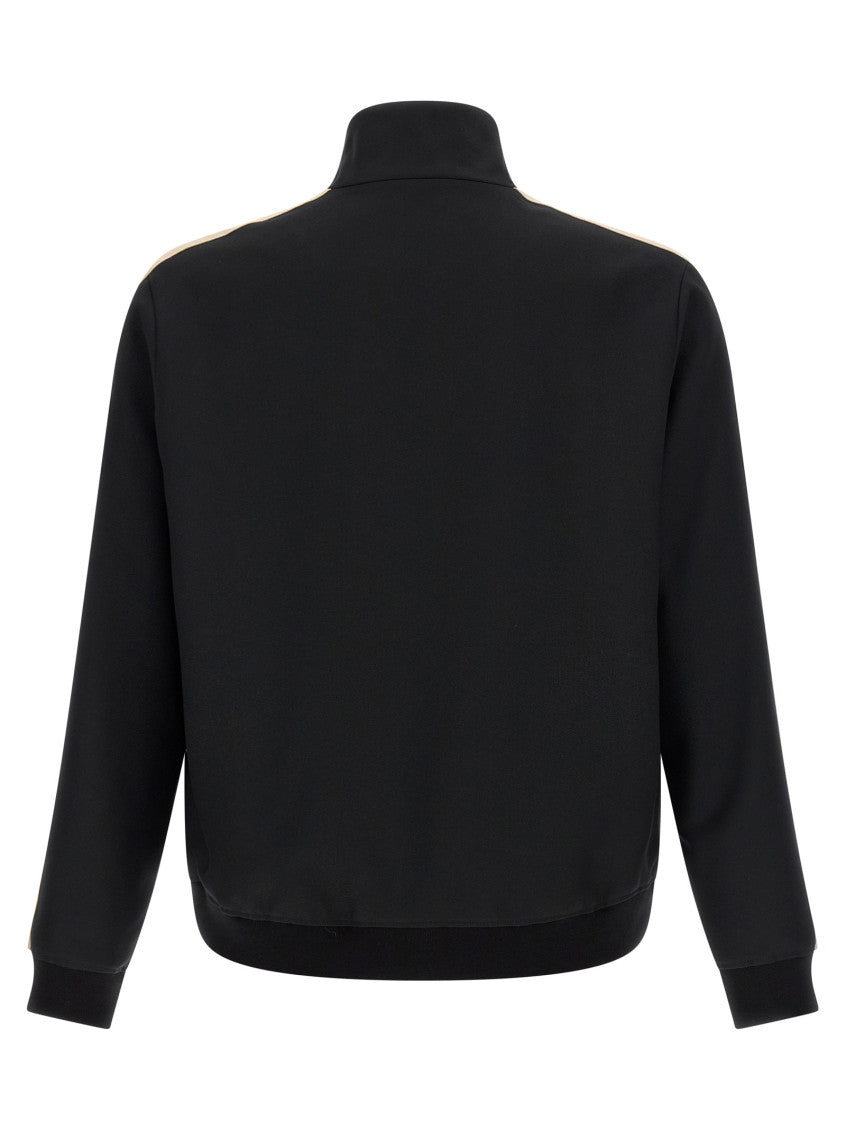 Black Solid Turtle Neck Sweatshirt 2