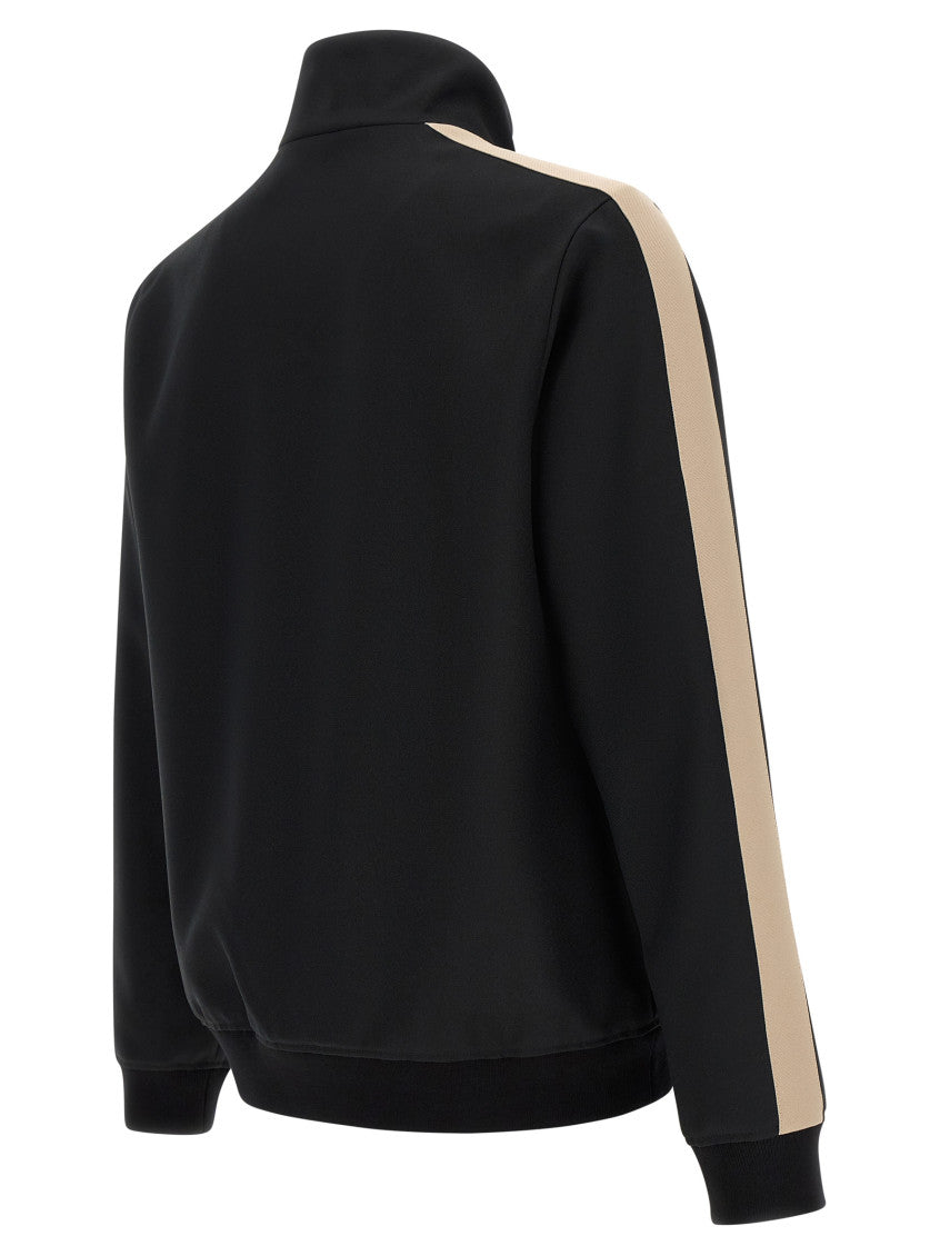 Black Solid Turtle Neck Sweatshirt 3