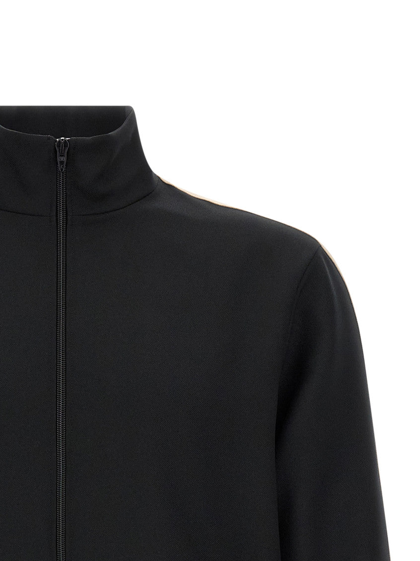 Black Solid Turtle Neck Sweatshirt 4