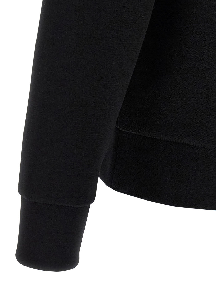 Black Logo Crew Neck Sweatshirt 4
