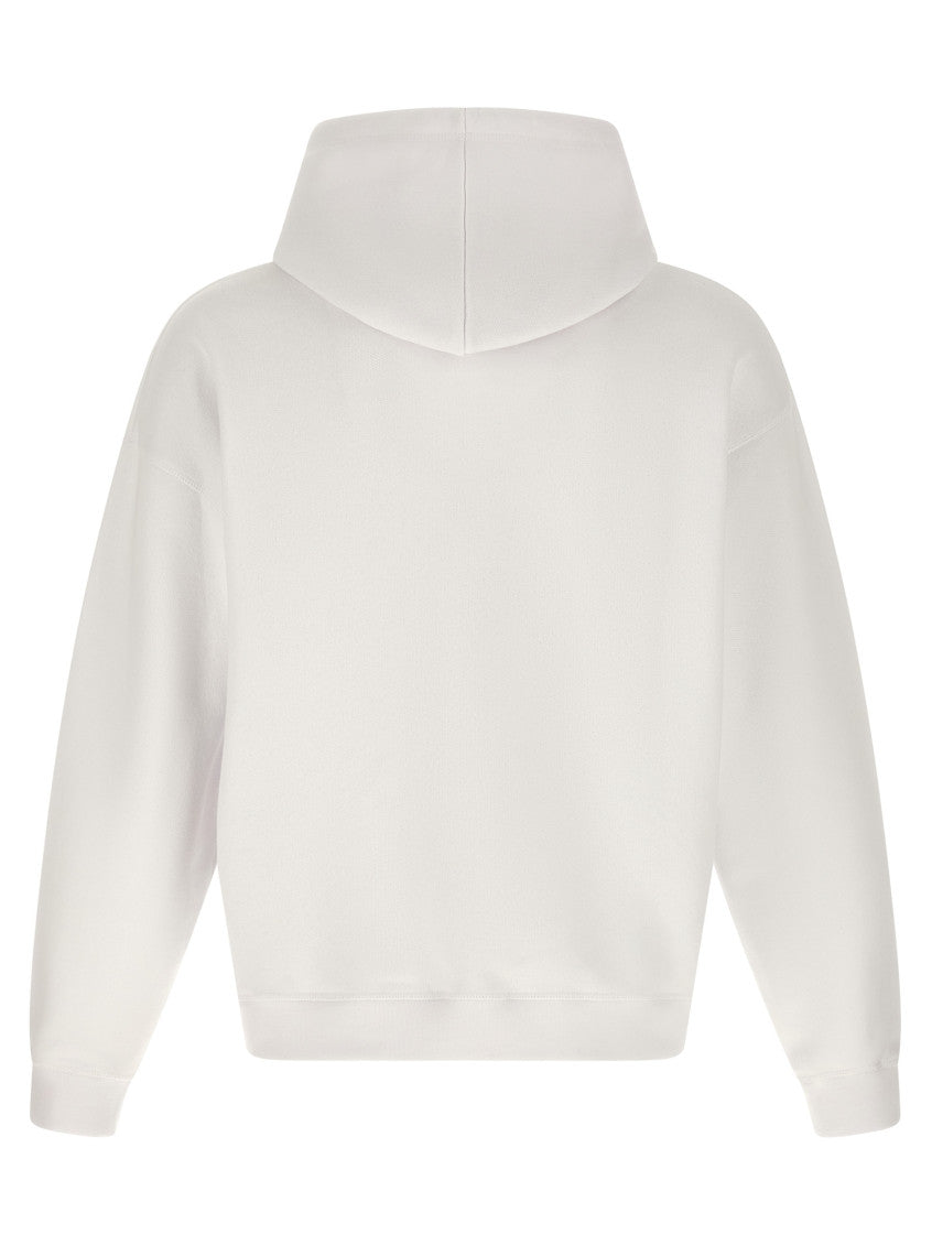 White Logo Hoodie 2
