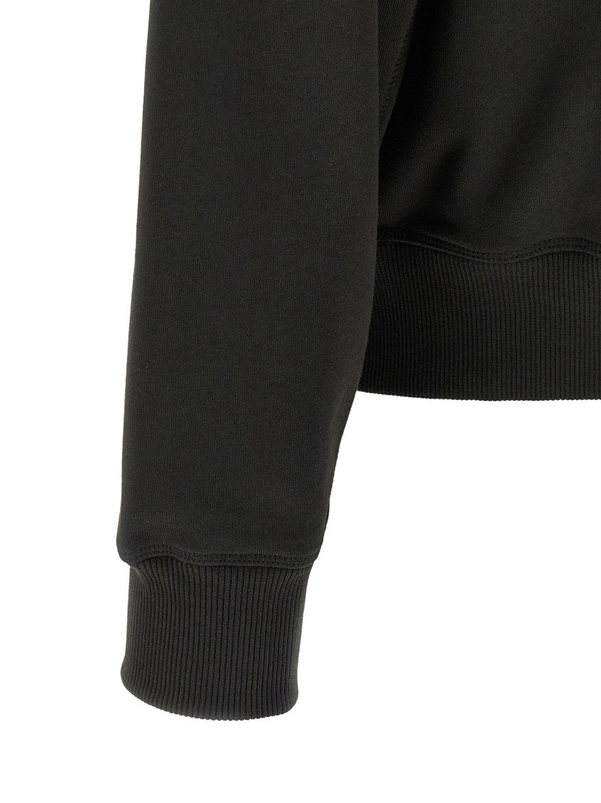 Black Zip-Up Sweatshirt 4
