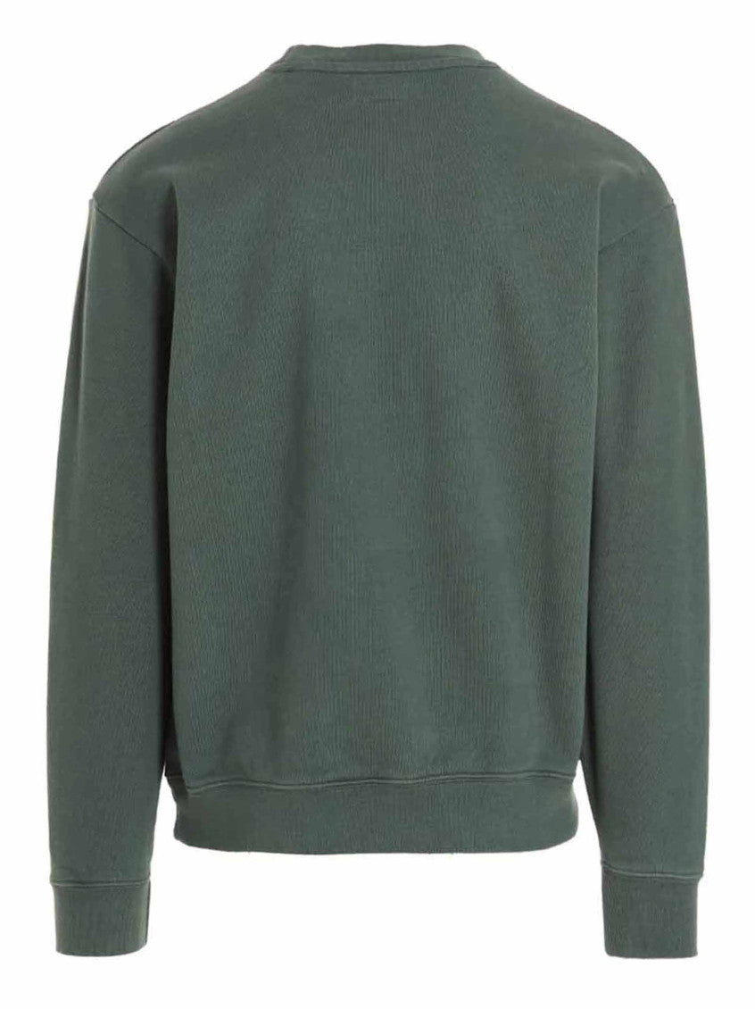 Green Crew Neck Sweatshirt 2