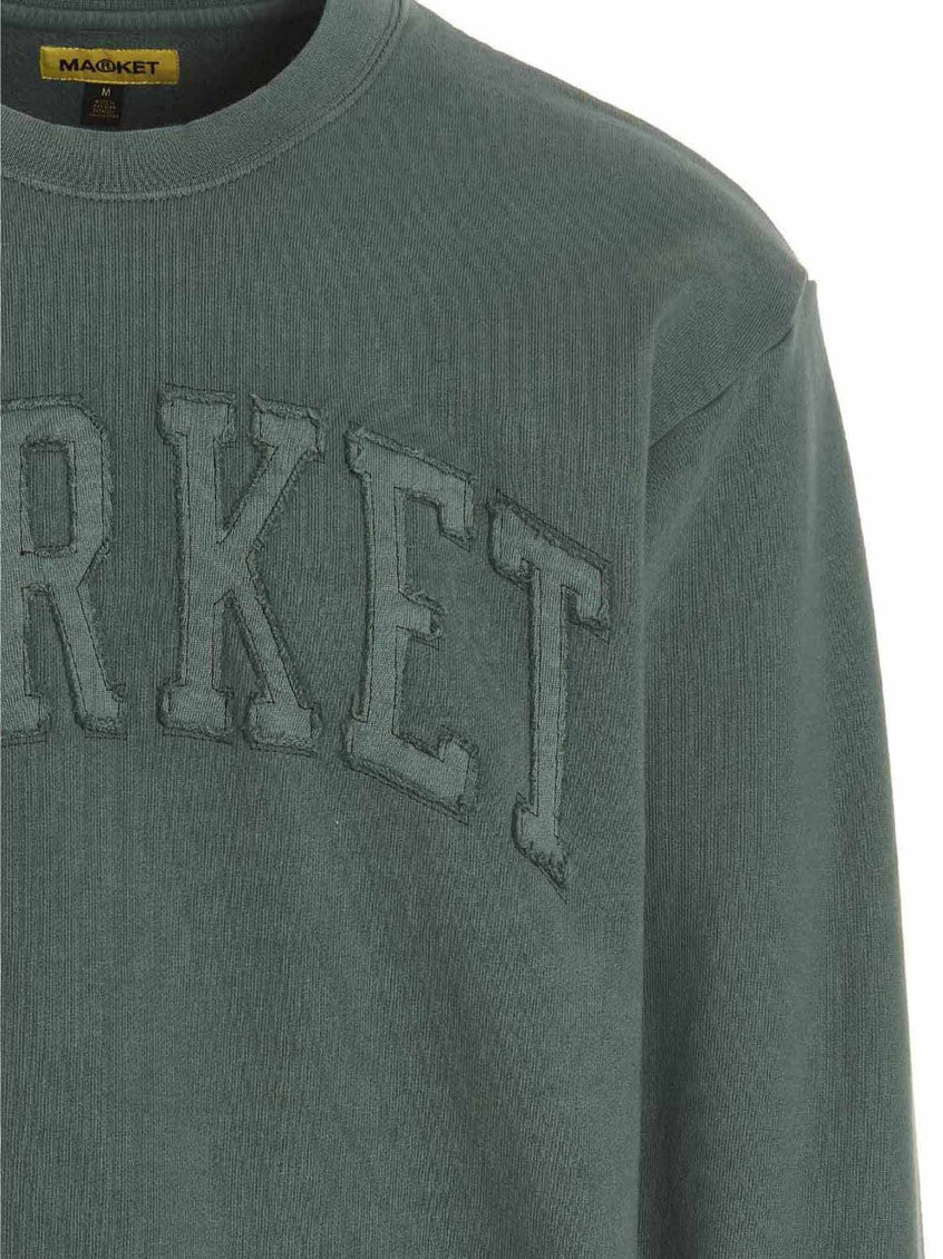 Green Crew Neck Sweatshirt 3