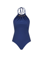 Blue Embellished Swimwear 1