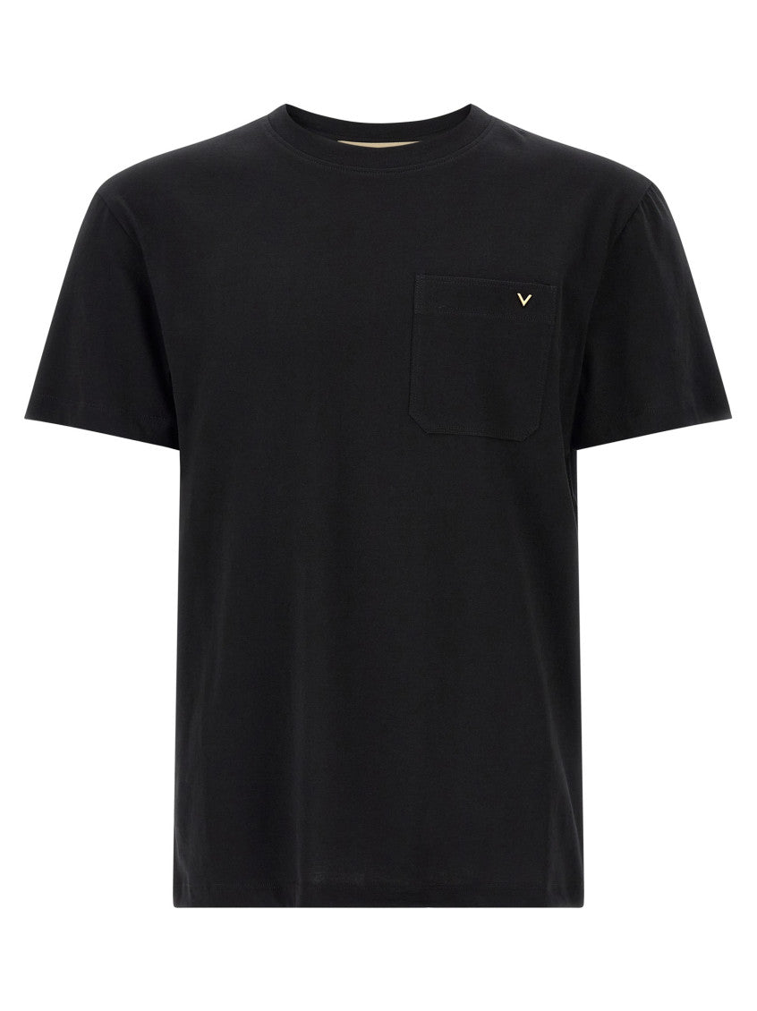 Black Crew Neck T-Shirt 1