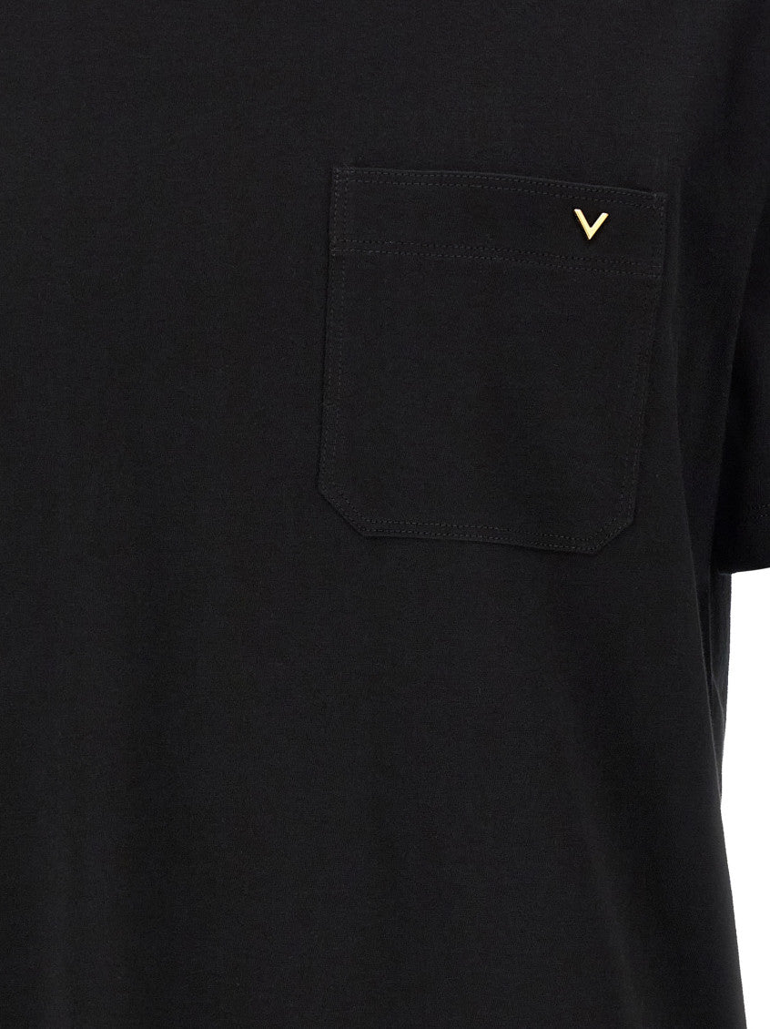 Black Crew Neck T-Shirt 4