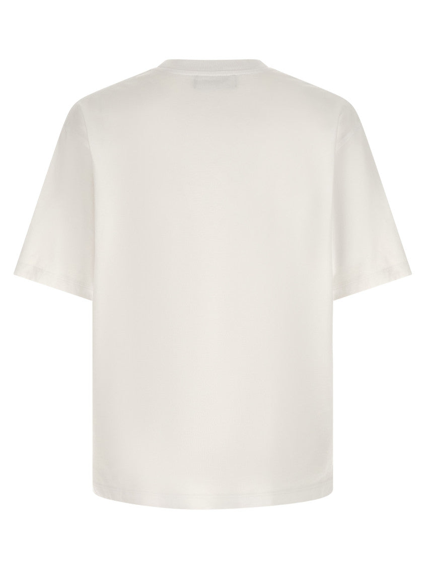 White Crew Neck T-Shirt 2