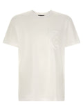 White Crew Neck T-Shirt 1