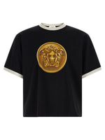 Black Graphic Crew Neck T-Shirt 1