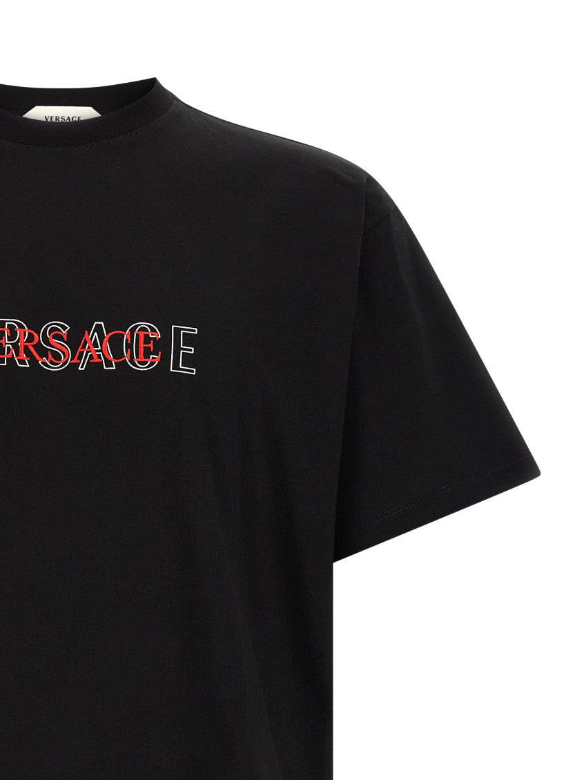 Black Logo Crew Neck T-Shirt 3