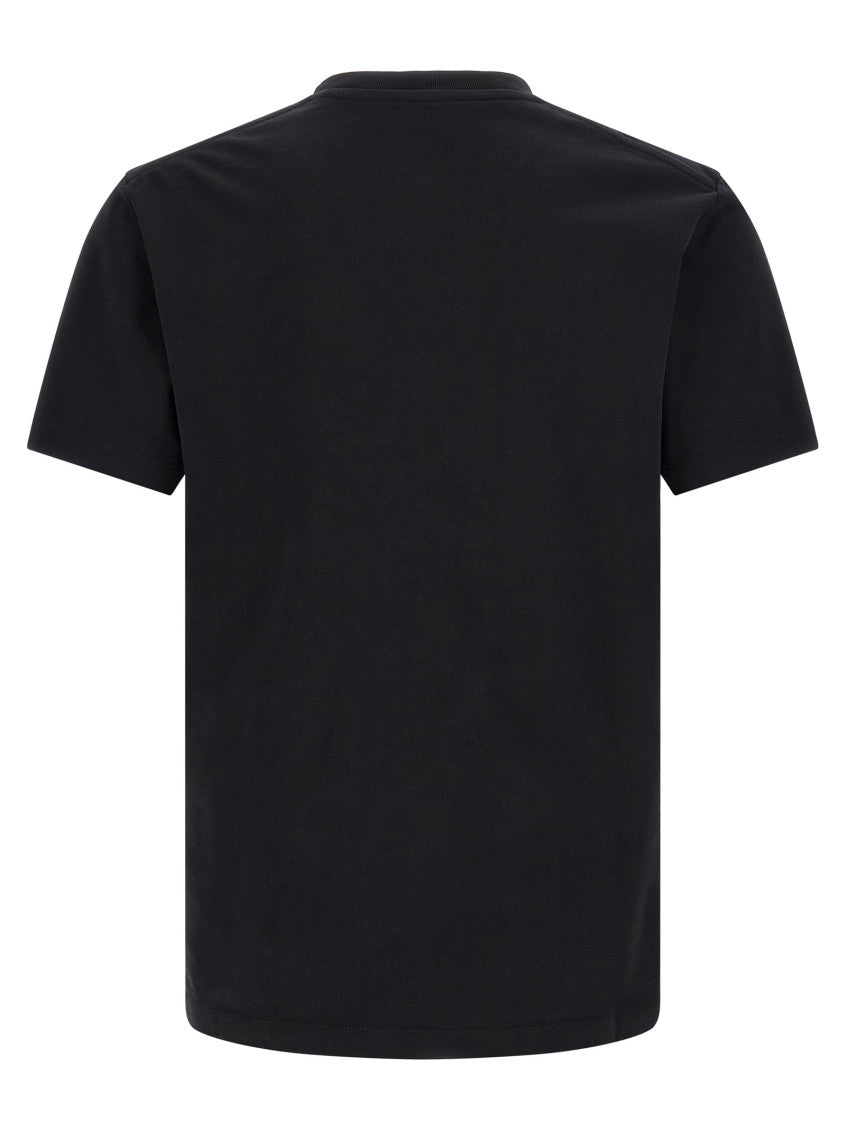 Black Graphic Crew Neck T-Shirt 2