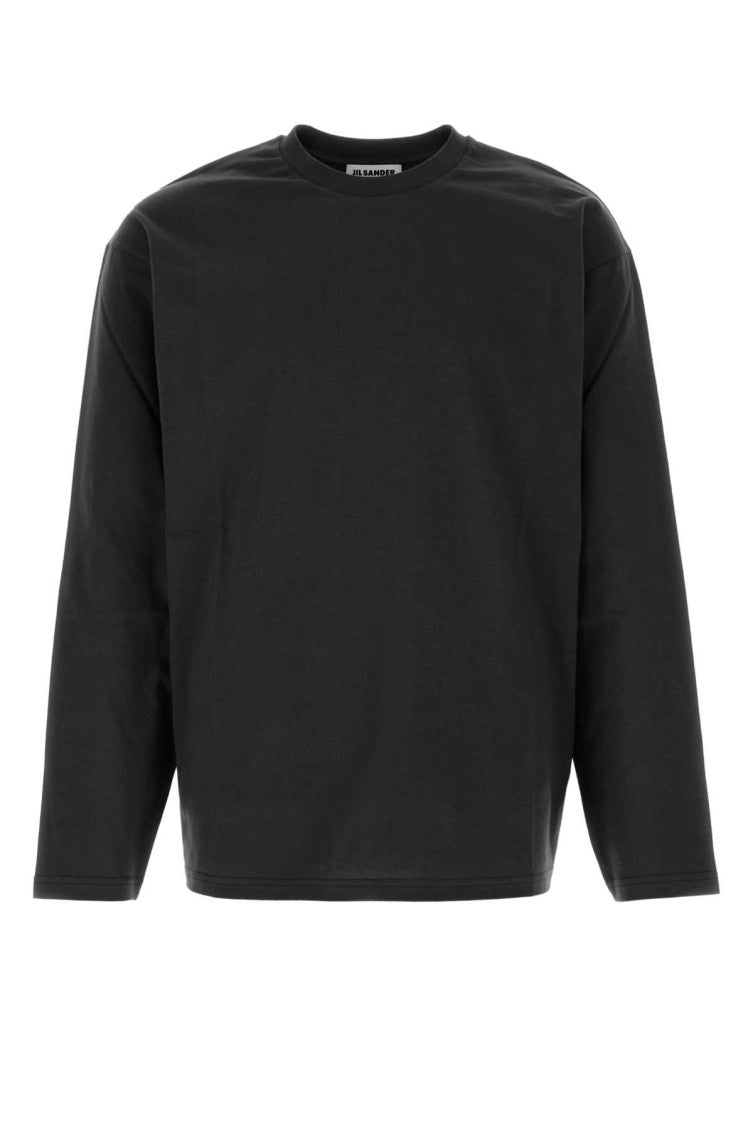 Black Crew Neck T-Shirt 1