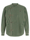 Green Regular Checks Shirt 1