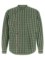 Green Regular Checks Shirt 1