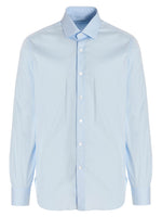 Light Blue Regular Solid Shirt 1