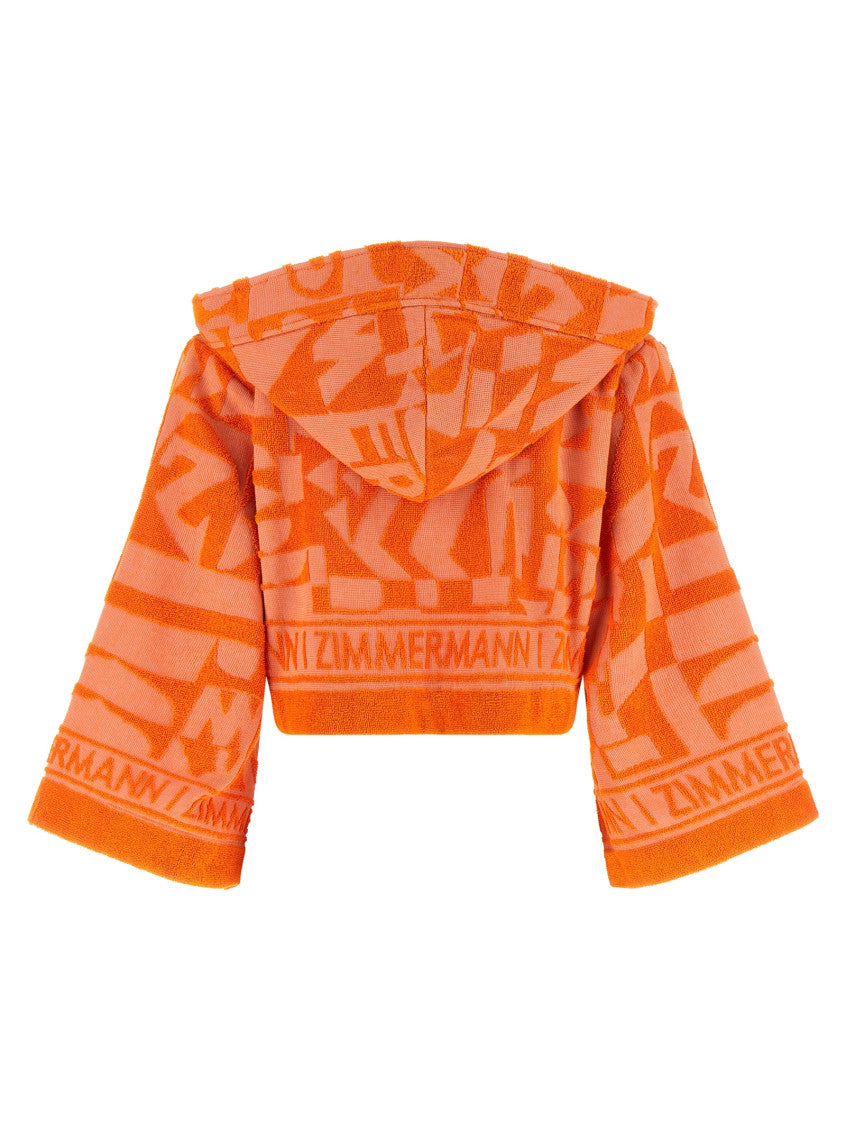 Orange Geometric Hood Top 2