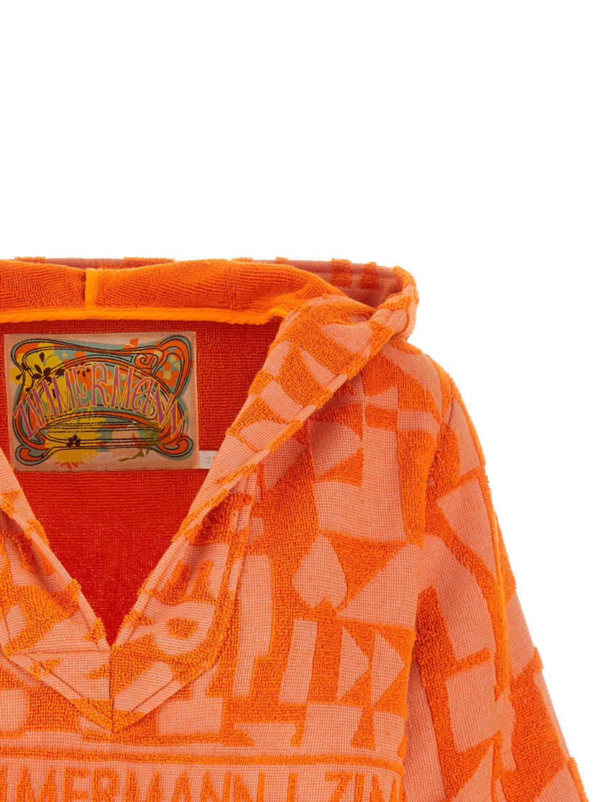 Orange Geometric Hood Top 3