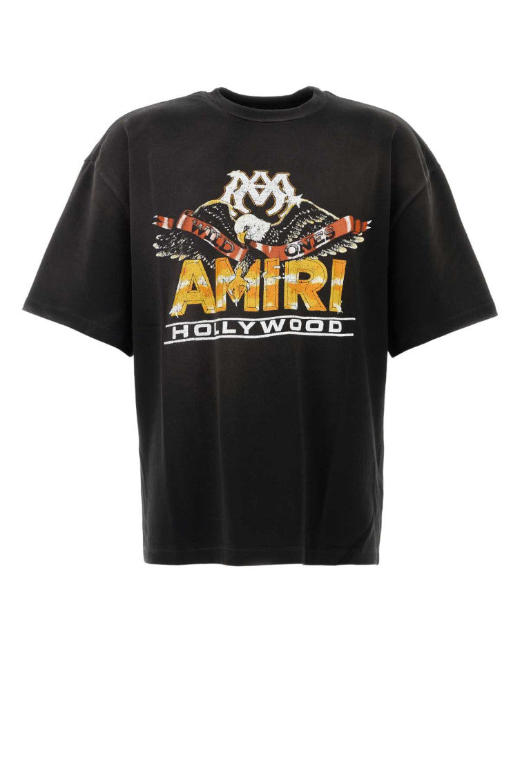 Black Crew Neck T-Shirt 1
