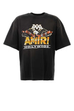 Black Crew Neck T-Shirt 1