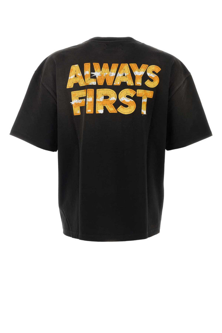 Black Crew Neck T-Shirt 2