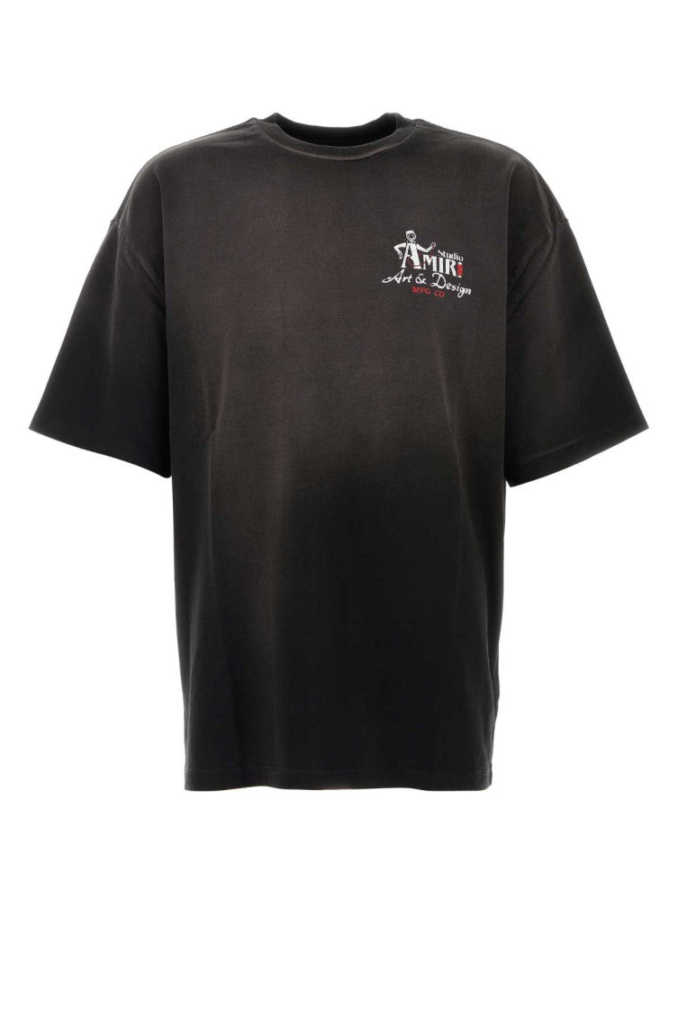 Black Crew Neck T-Shirt 1