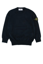 Kids Navy Blue Crew neck Sweatshirt 1