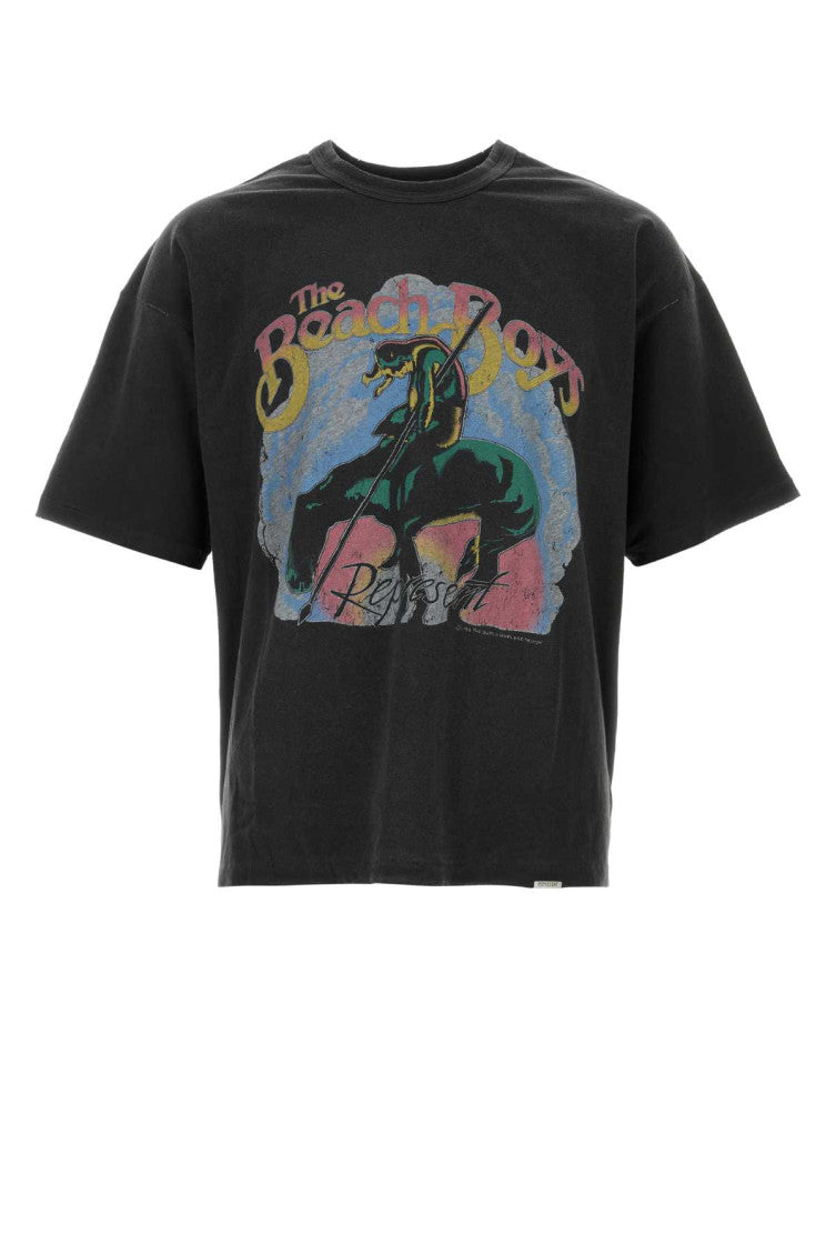 Black Crew Neck T-Shirt 1