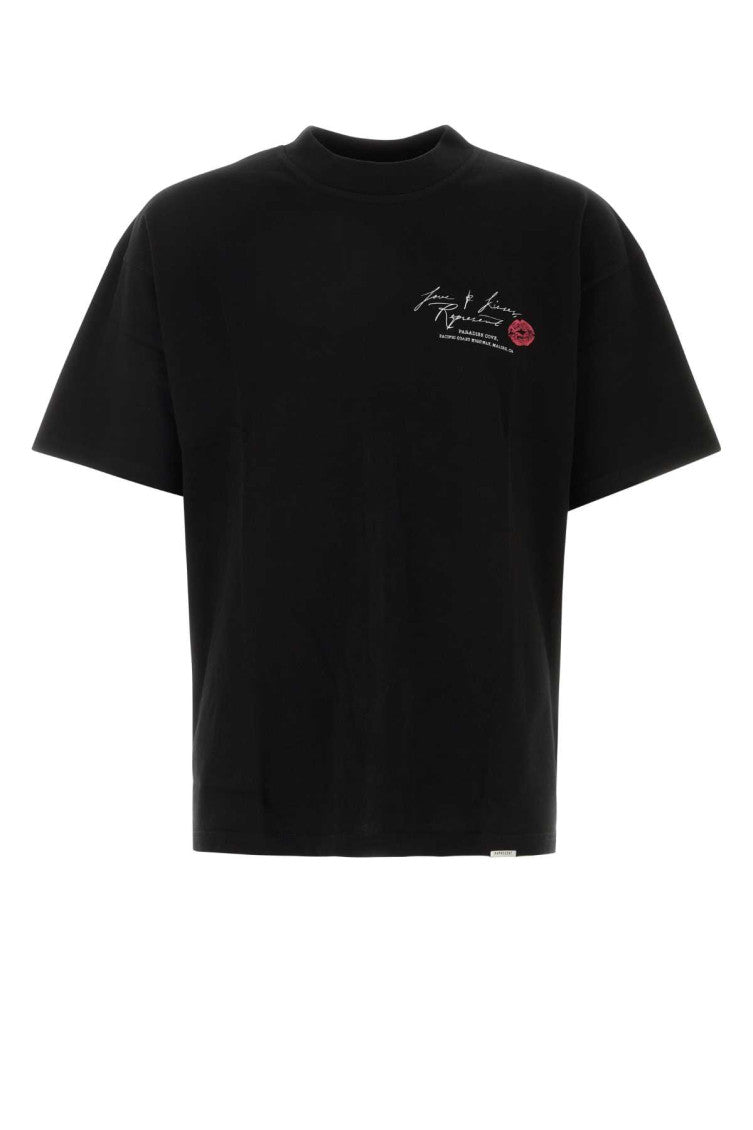 Black Crew Neck T-Shirt 1