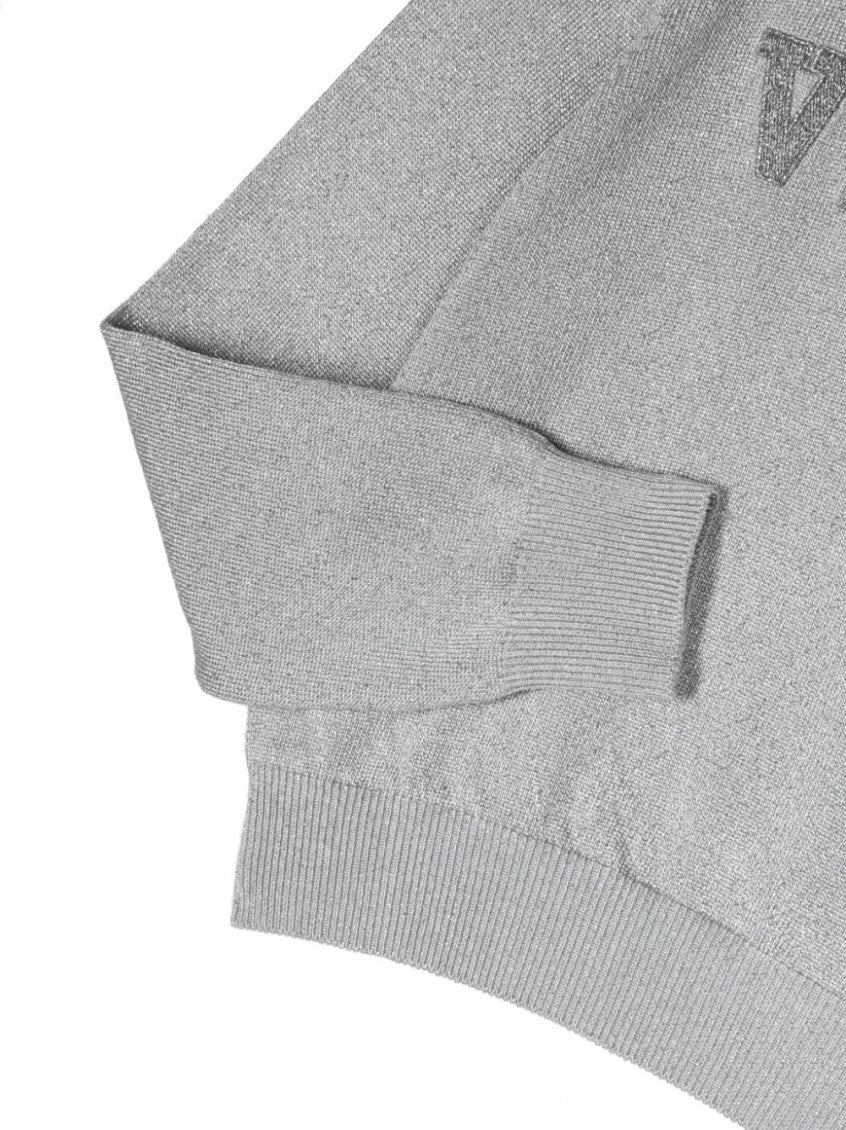 Girls Grey Logo Sweatshirt 2