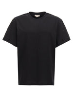 Black Contrast band t-shirt 1
