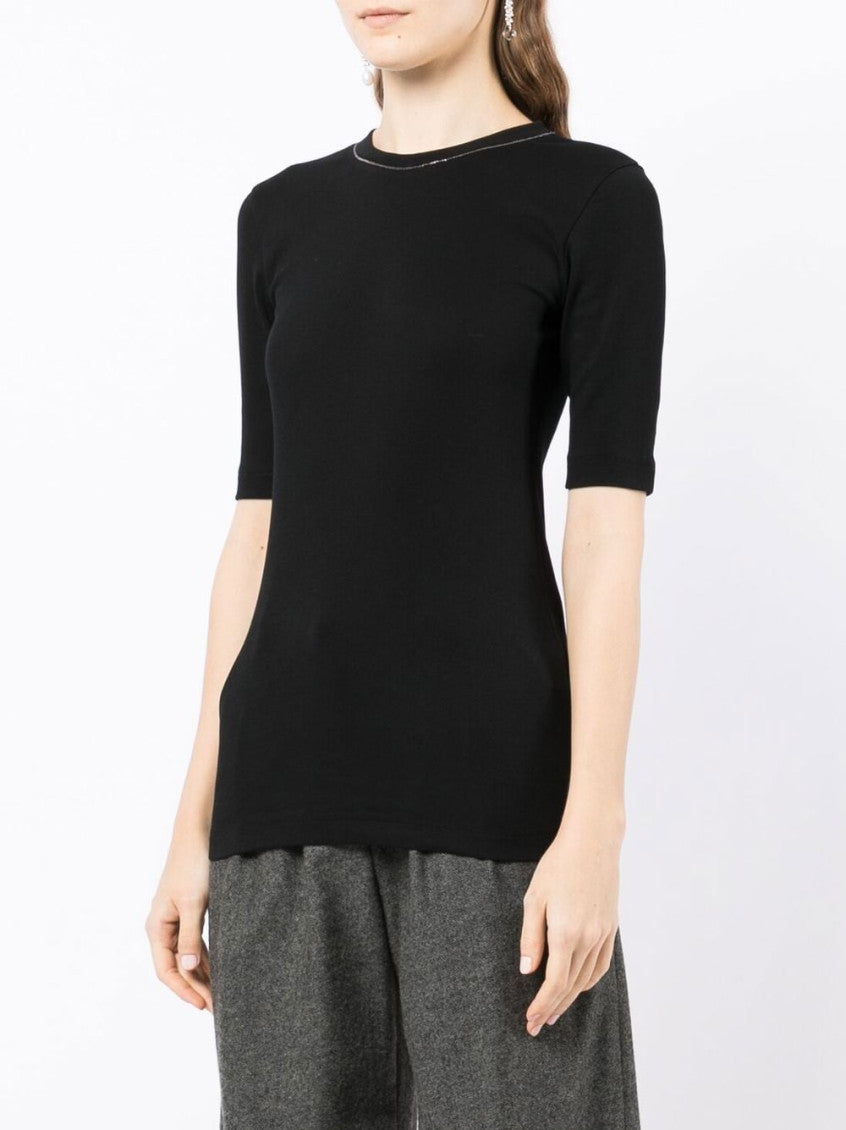 Black Cotton t-shirt 2