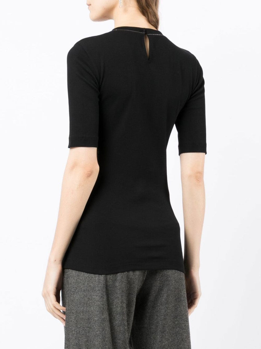 Black Cotton t-shirt 3
