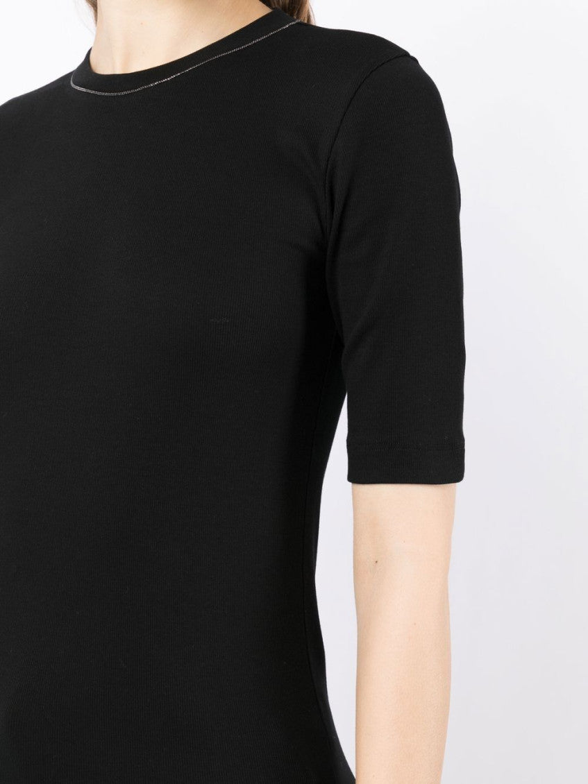 Black Cotton t-shirt 4