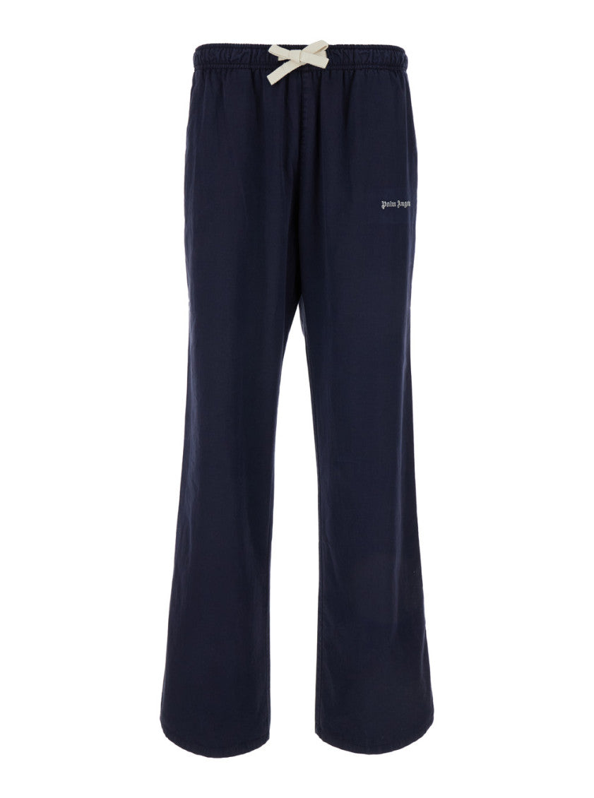 Dark Blue Flared Trousers 1