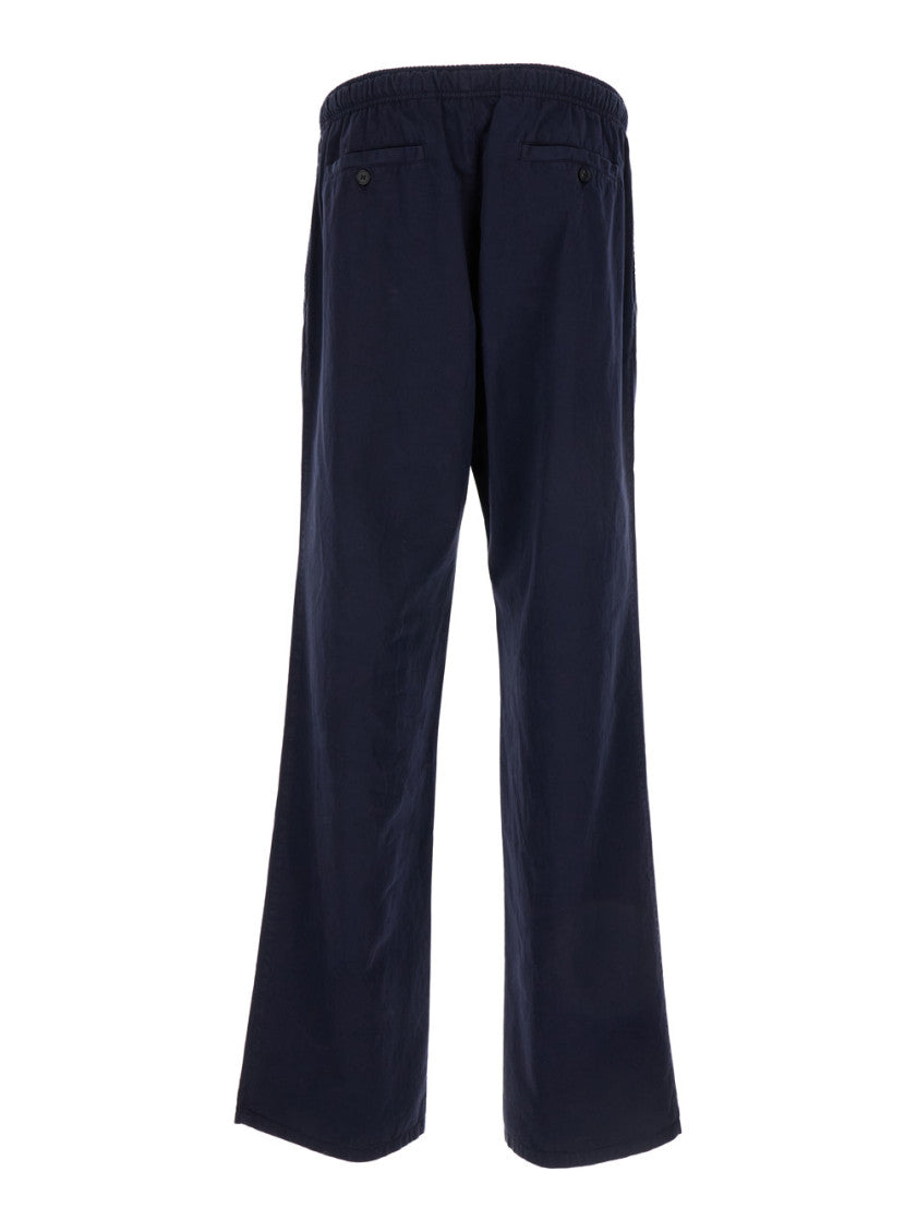 Dark Blue Flared Trousers 2