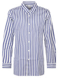 Light Blue Regular Stripes Shirt 1